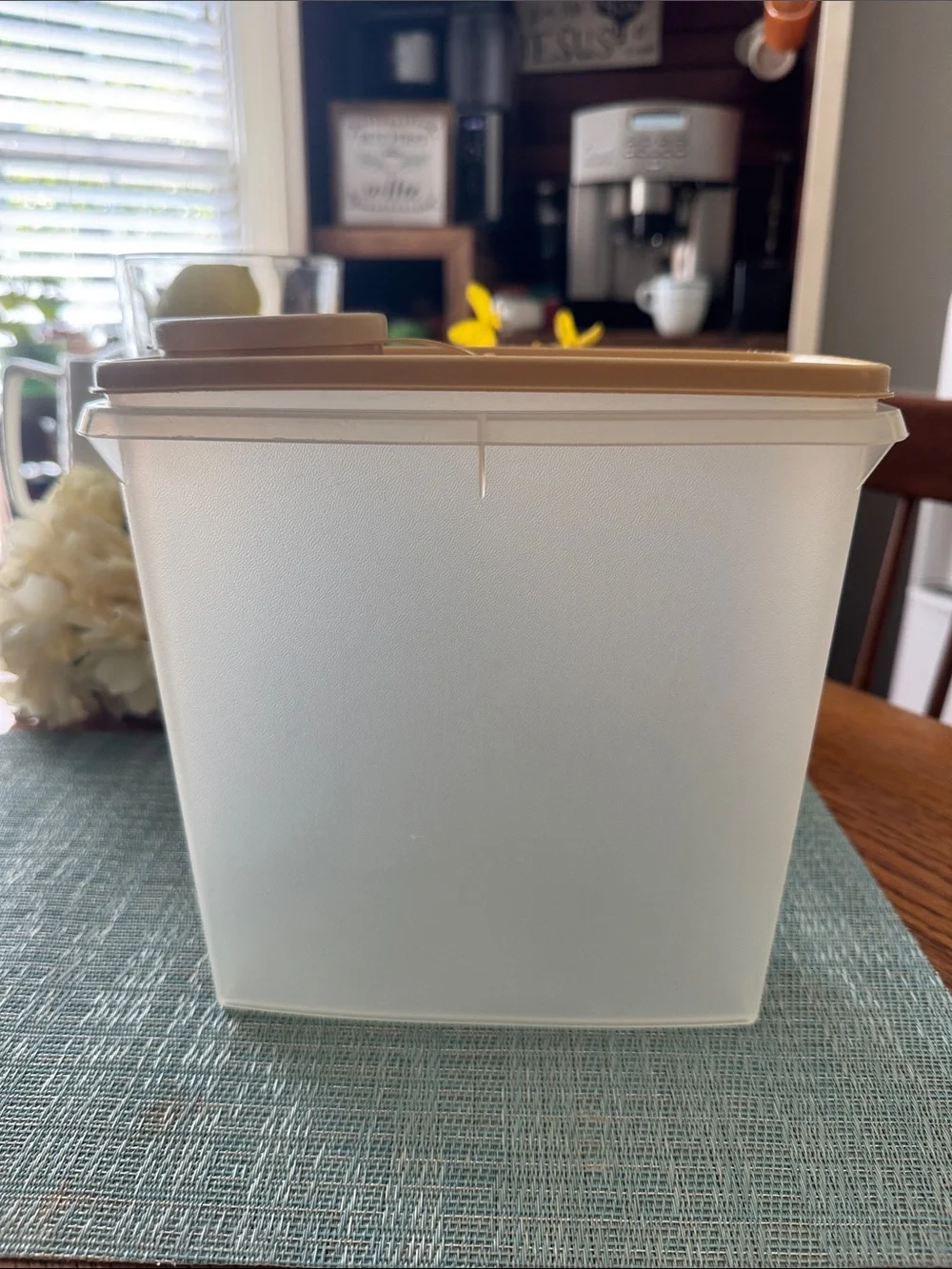 Vintage Tupperware Cereal Keeper